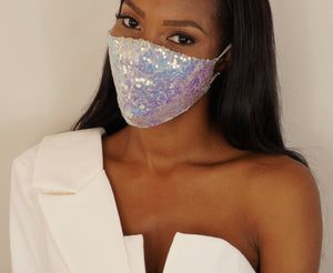 Iridescent Fashion Face Mask